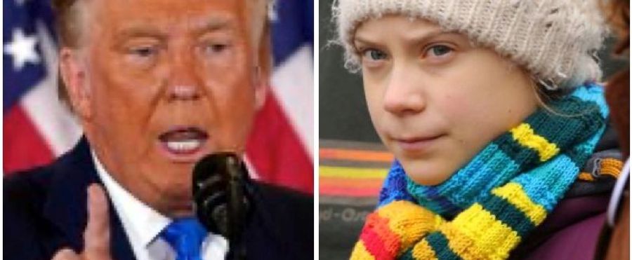 【グレタ】「落ち着け、ドナルド!」トランプ大統領のツイートに皮肉全開