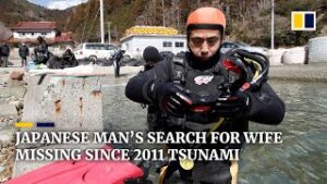 【海外】「愛の力って凄いな・・」震災から10年経った今も海に潜り津波で失った妻を探し続ける男性に海外も感動！