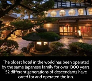 【海外】「信じられない・・」1300年に渡り代々受け継がれてきた日本最古の宿が凄すぎる