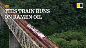 【海外「日本に存在するラーメンの油で走る列車をご覧ください」→「天才だ！」「日本は何年も先を進んでいる」