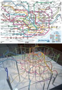 【海外】「クレイジーすぎるw」東京の地下鉄の路線図を見た外国人から驚きの声！