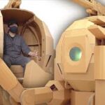 【海外】「すごい才能だ」日本人が段ボールで作ったモビルポッドの完成度が凄すぎると海外で話題に!