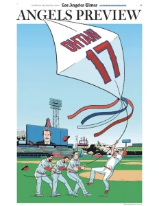 【海外】「地元紙に掲載された大谷翔平の風刺画がこちら」→「オオタニを開放しろ!」