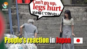 【海外】「日本人はなんて優しいんだ」階段で足を痛める高齢者にとった日本人の行動に海外から称賛の声続出!