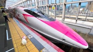 【海外】「日本が羨ましい...」ハローキティ新幹線に乗って広島を巡る旅に海外も興味津々!
