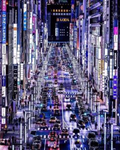 【海外】「未来の世界だ.....」夜の東京を写した一枚の写真に外国人驚愕!