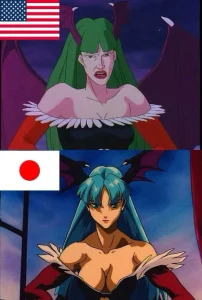 【海外】「別人に見えるww」アニメ女性キャラの日米比較画像が海外で話題に!