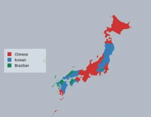 【海外】「ブラジル人ってこんなにいるのか?」在日外国人の最多国籍を県別でまとめた地図に海外も興味津々!