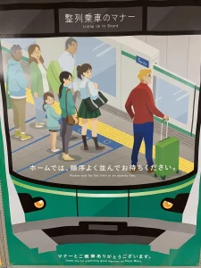 【海外】「日本は外国人に辛辣すぎるw」日本の地下鉄に貼られた注意書きが海外で話題に!
