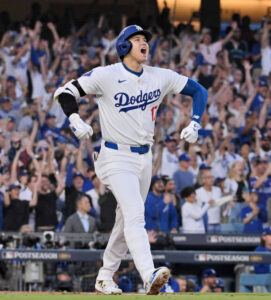 【海外】「救世主だ！」ドジャース大谷翔平の衝撃プレーオフ第1号ホームランにファン大興奮！
