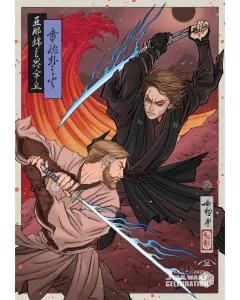 【海外】「めちゃくちゃ欲しい!」日本人浮世絵師が描く映画スターウォーズのキャラクターがクールすぎると話題に!