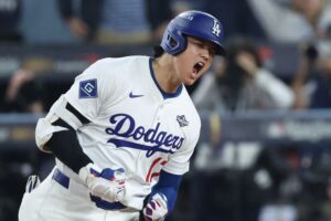 【海外】「本当に人間なのか?」ドジャース大谷翔平のPS史上初1試合9出塁の伝説的なパフォーマンスにファン大興奮!