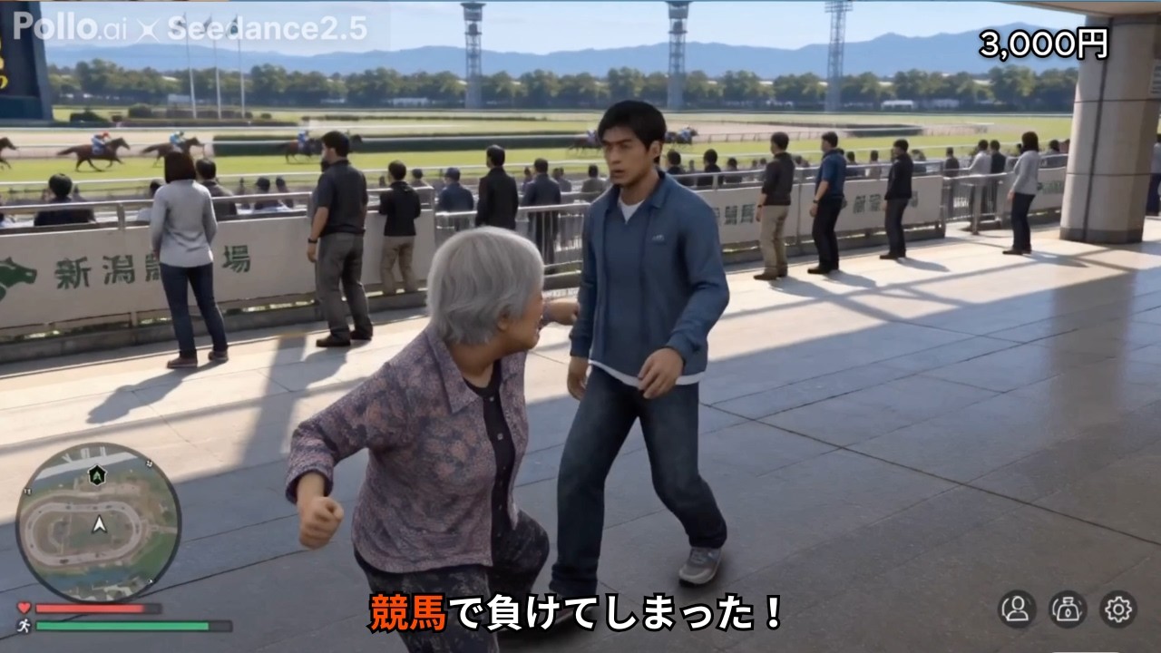 【海外】「GTA6よりこれ遊びたいんだがw」AIが作った『Grandma Theft Auto』がカオスすぎて世界中で大爆笑w